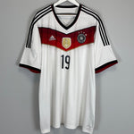 Shop 2014/15 GERMANY GOTZE #19 HOME SHIRT (XXXL) ADIDAS, classic football shirts, vintage football shirts & retro soccer jerseys at Cult Kits