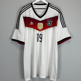 Shop 2014/15 GERMANY GOTZE #19 HOME SHIRT (XXXL) ADIDAS, classic football shirts, vintage football shirts & retro soccer jerseys at Cult Kits