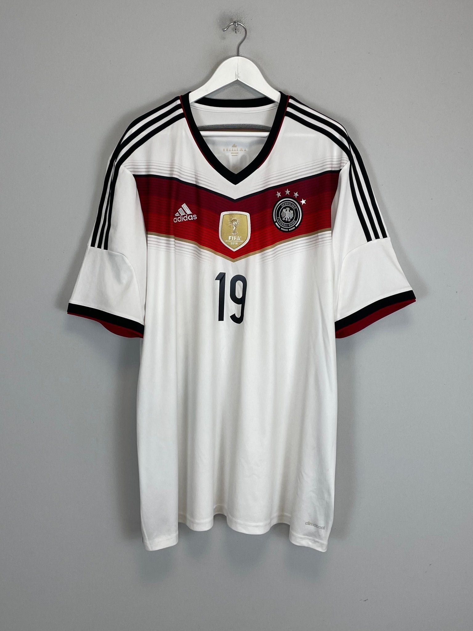Shop 2014/15 GERMANY GOTZE #19 HOME SHIRT (XXXL) ADIDAS, classic football shirts, vintage football shirts & retro soccer jerseys at Cult Kits