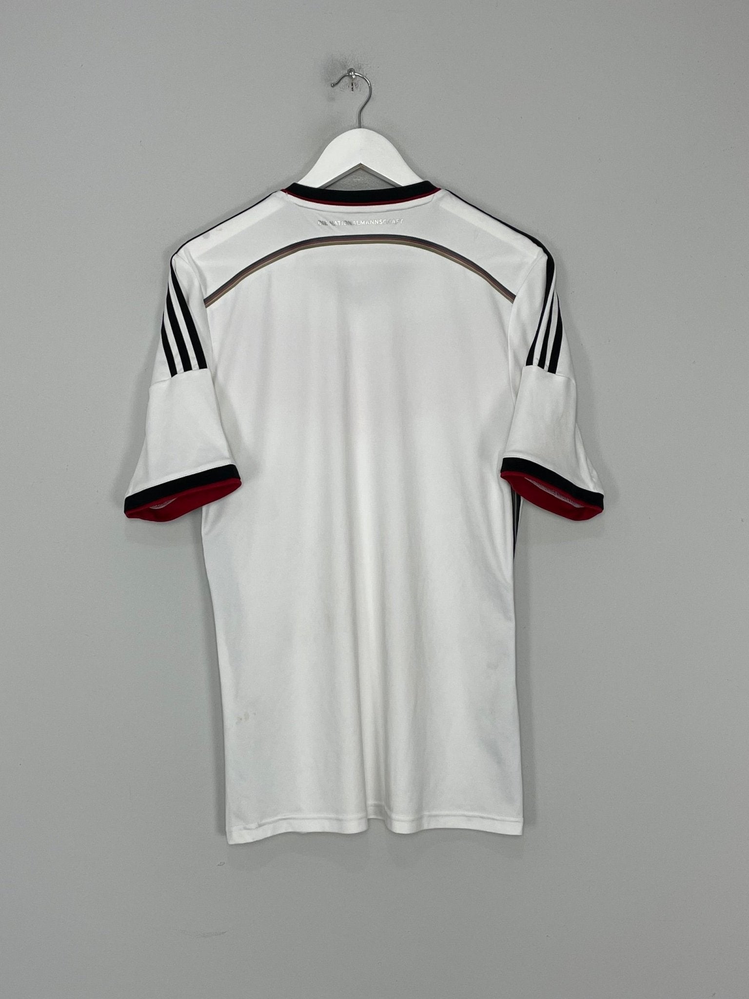 Shop 2014/15 GERMANY HOME SHIRT (M) ADIDAS, classic football shirts, vintage football shirts & retro soccer jerseys at Cult Kits
