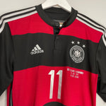Shop 2014/15 GERMANY KLOSE #11 AWAY SHIRT (S) ADIDAS, classic football shirts, vintage football shirts & retro soccer jerseys at Cult Kits