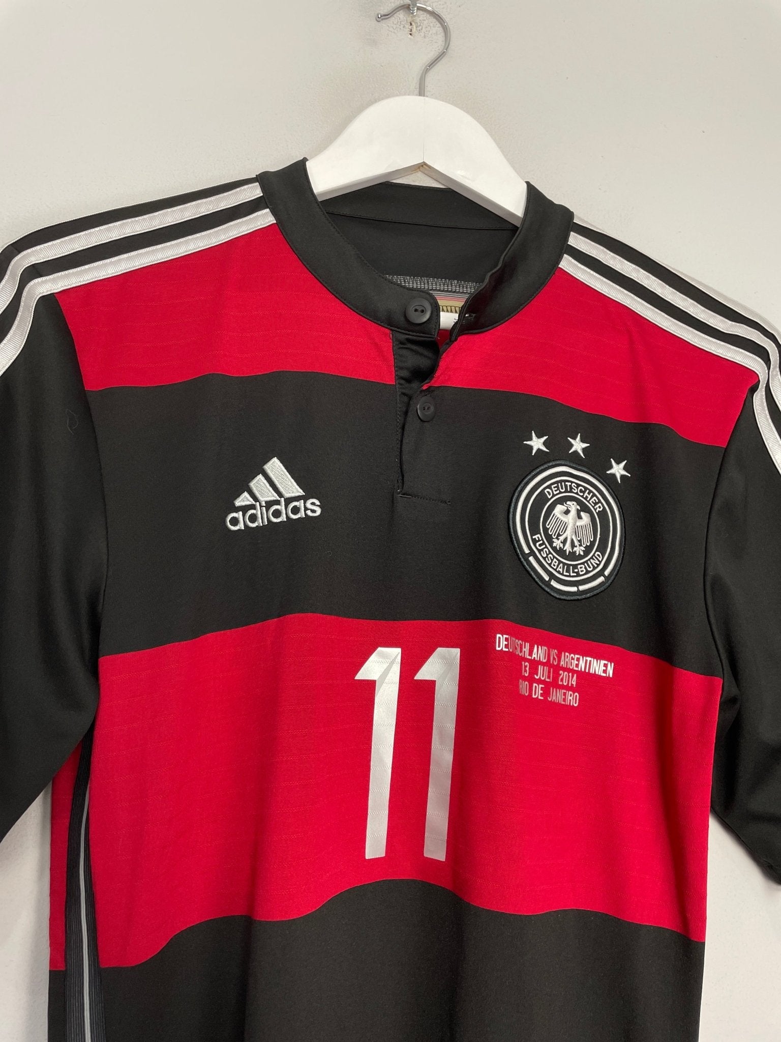 Shop 2014/15 GERMANY KLOSE #11 AWAY SHIRT (S) ADIDAS, classic football shirts, vintage football shirts & retro soccer jerseys at Cult Kits