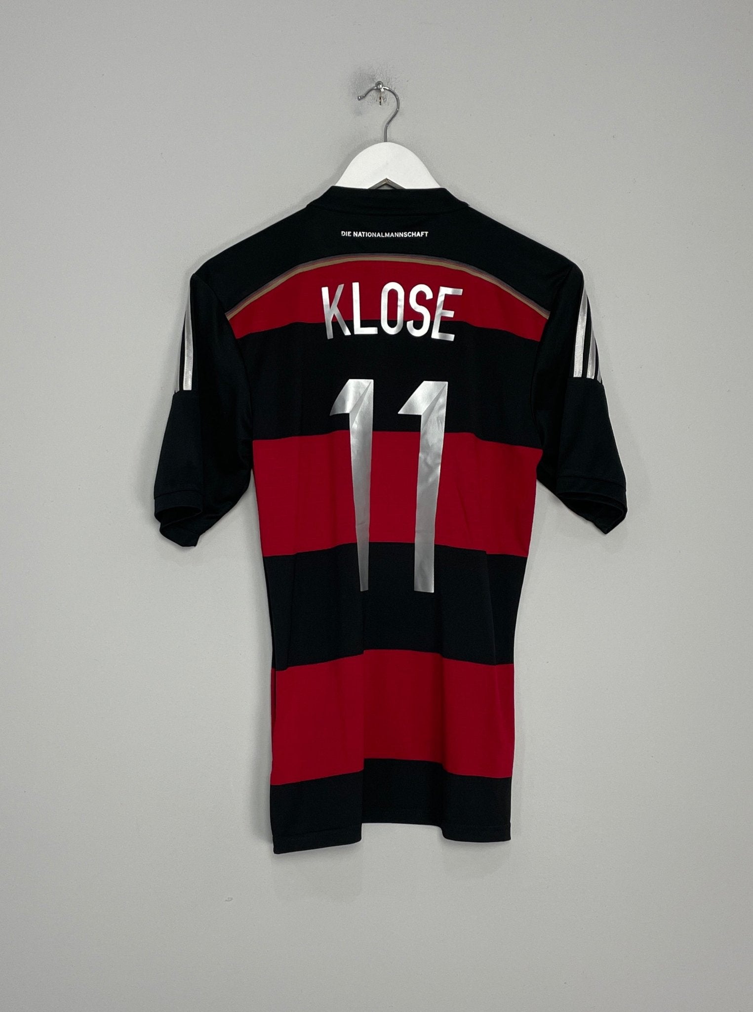 Shop 2014/15 GERMANY KLOSE #11 AWAY SHIRT (S) ADIDAS, classic football shirts, vintage football shirts & retro soccer jerseys at Cult Kits