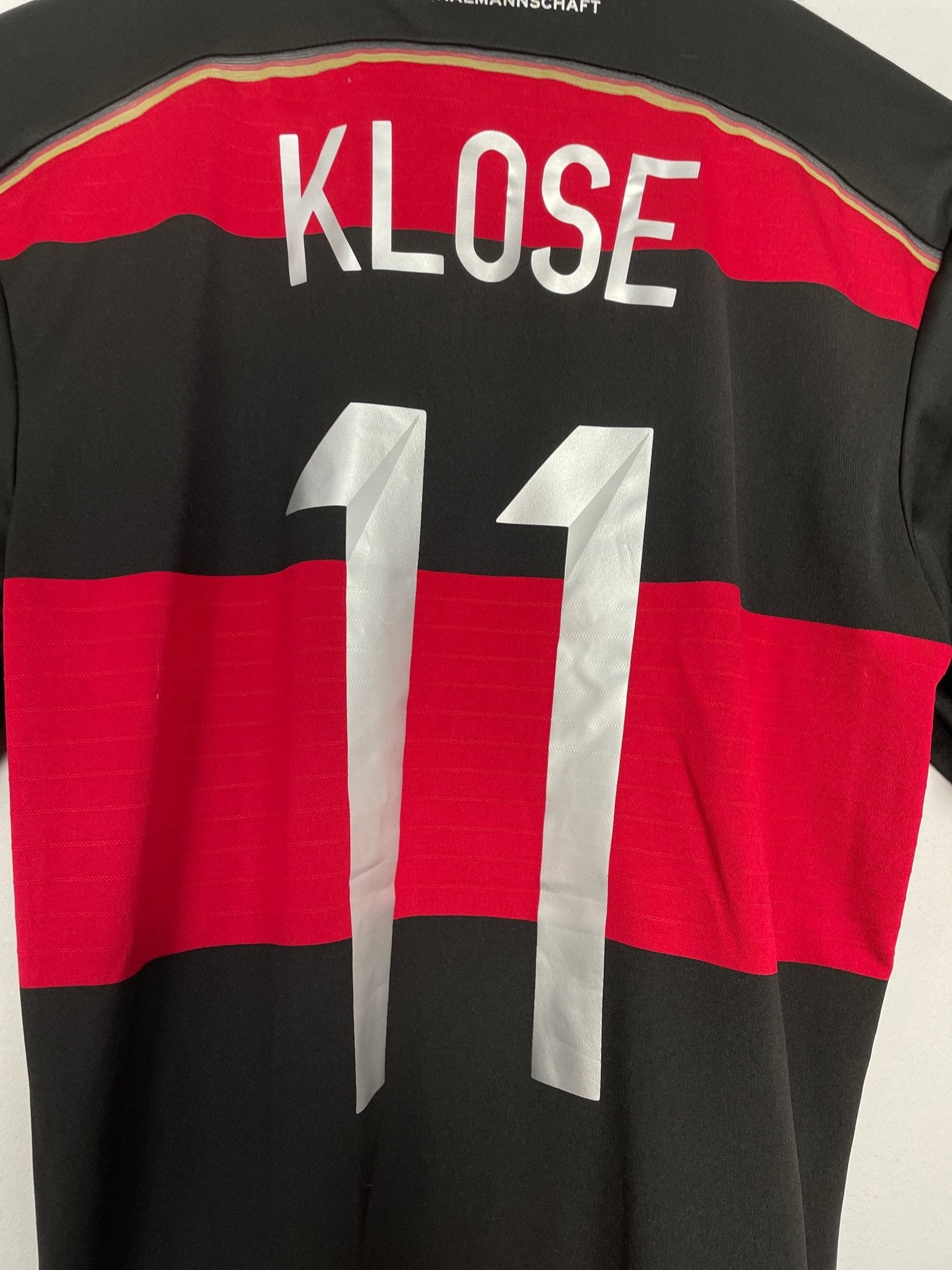 Shop 2014/15 GERMANY KLOSE #11 AWAY SHIRT (S) ADIDAS, classic football shirts, vintage football shirts & retro soccer jerseys at Cult Kits