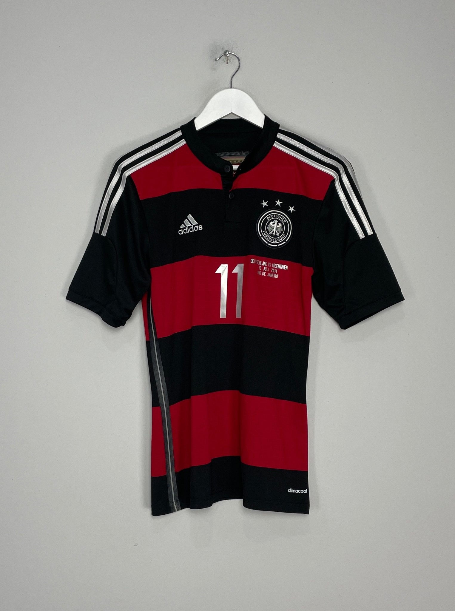 Shop 2014/15 GERMANY KLOSE #11 AWAY SHIRT (S) ADIDAS, classic football shirts, vintage football shirts & retro soccer jerseys at Cult Kits
