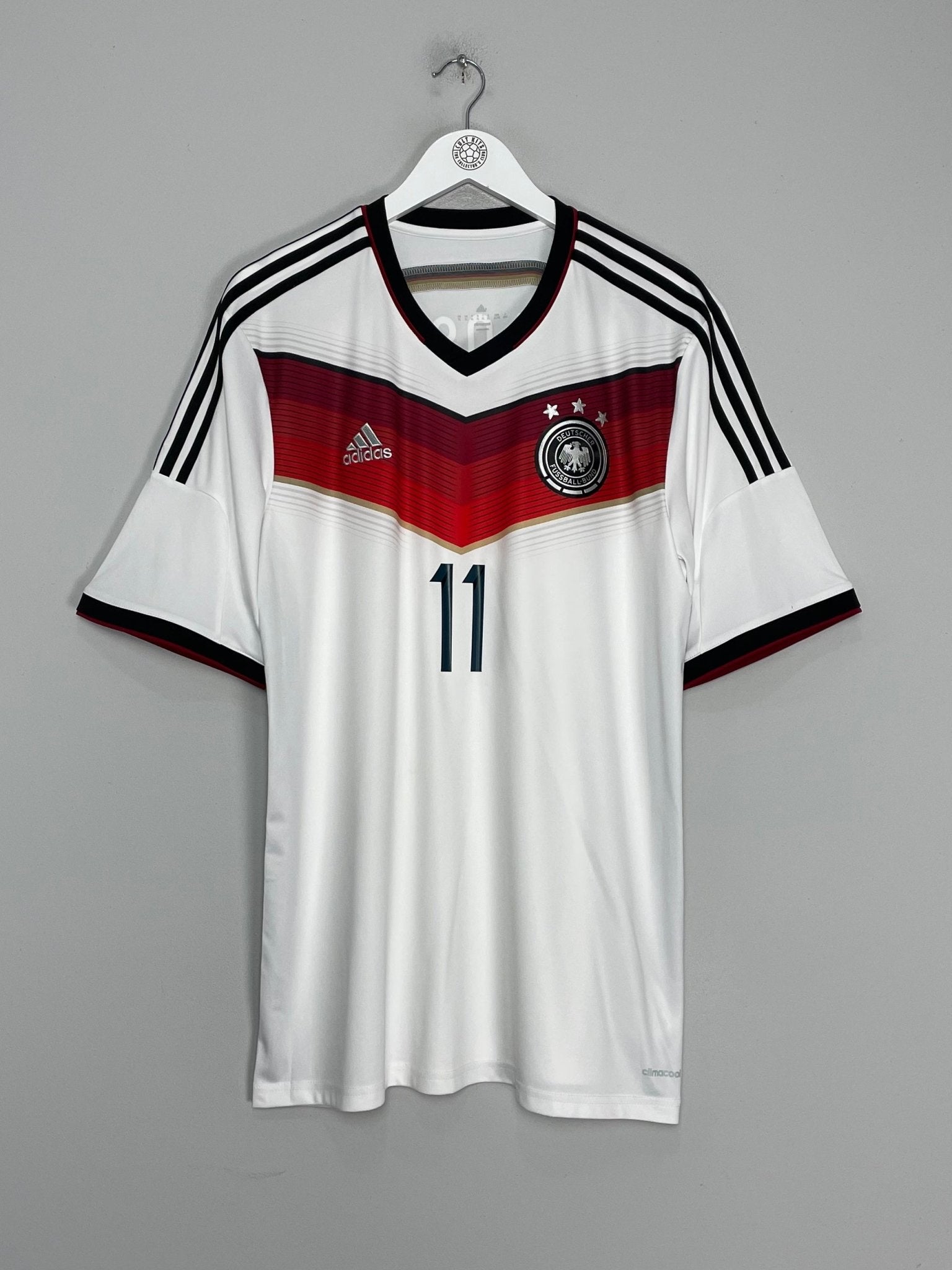 Shop 2014/15 GERMANY KLOSE #11 HOME SHIRT (XL) ADIDAS, classic football shirts, vintage football shirts & retro soccer jerseys at Cult Kits