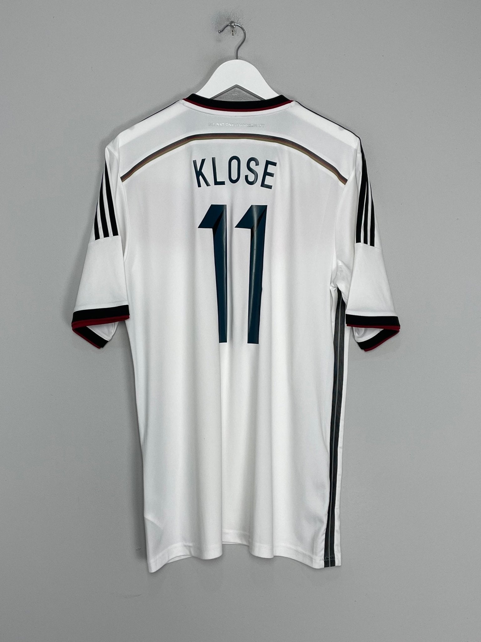 Shop 2014/15 GERMANY KLOSE #11 HOME SHIRT (XL) ADIDAS, classic football shirts, vintage football shirts & retro soccer jerseys at Cult Kits