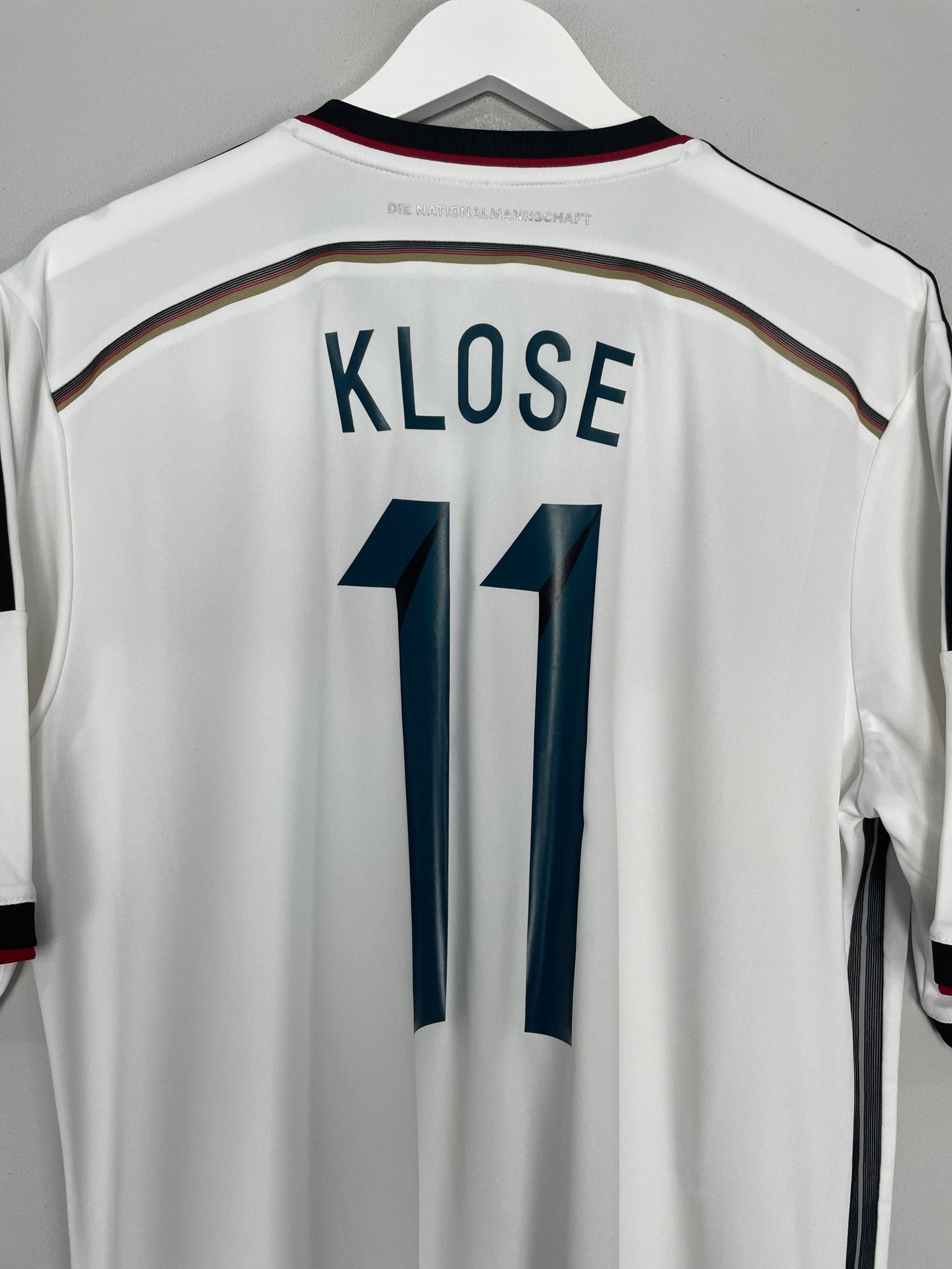 Shop 2014/15 GERMANY KLOSE #11 HOME SHIRT (XL) ADIDAS, classic football shirts, vintage football shirts & retro soccer jerseys at Cult Kits