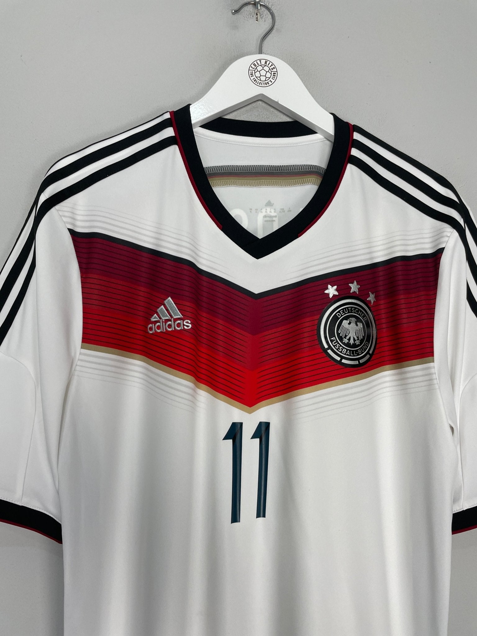 Shop 2014/15 GERMANY KLOSE #11 HOME SHIRT (XL) ADIDAS, classic football shirts, vintage football shirts & retro soccer jerseys at Cult Kits