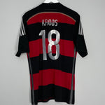Shop 2014/15 GERMANY KROOS #18 AWAY SHIRT (L) ADIDAS, classic football shirts, vintage football shirts & retro soccer jerseys at Cult Kits