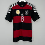 Shop 2014/15 GERMANY KROOS #18 AWAY SHIRT (S) ADIDAS, classic football shirts, vintage football shirts & retro soccer jerseys at Cult Kits