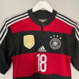 Shop 2014/15 GERMANY KROOS #18 AWAY SHIRT (S) ADIDAS, classic football shirts, vintage football shirts & retro soccer jerseys at Cult Kits