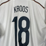 2014/15 GERMANY KROOS 18 HOME SHIRT (L) ADIDAS - Cult Kits - Large - Buy Vintage Football Shirts, Authentic Retro Football Shirts For Sale, Classic Football Shirts & Soccer Jersey