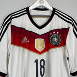 2014/15 GERMANY KROOS 18 HOME SHIRT (L) ADIDAS - Cult Kits - Large - Buy Vintage Football Shirts, Authentic Retro Football Shirts For Sale, Classic Football Shirts & Soccer Jersey