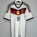 2014/15 GERMANY KROOS 18 HOME SHIRT (L) ADIDAS - Cult Kits - Large - Buy Vintage Football Shirts, Authentic Retro Football Shirts For Sale, Classic Football Shirts & Soccer Jersey