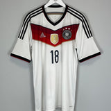 2014/15 GERMANY KROOS 18 HOME SHIRT (L) ADIDAS - Cult Kits - Large - Buy Vintage Football Shirts, Authentic Retro Football Shirts For Sale, Classic Football Shirts & Soccer Jersey