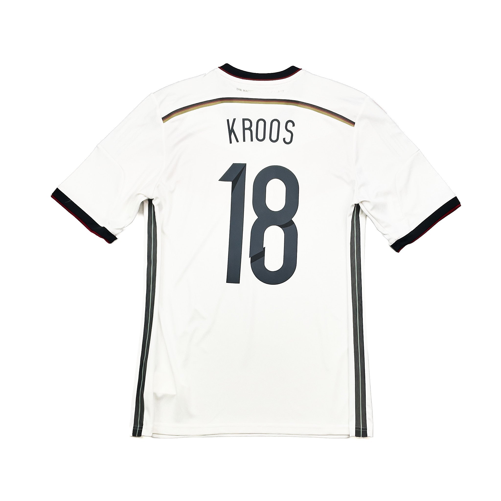 Buy 2014/15 Germany Kroos 18 Home Shirt (M) Adidas ~ Free worldwide shipping ~ Authentic Vintage Football Shirts from Cult Kits