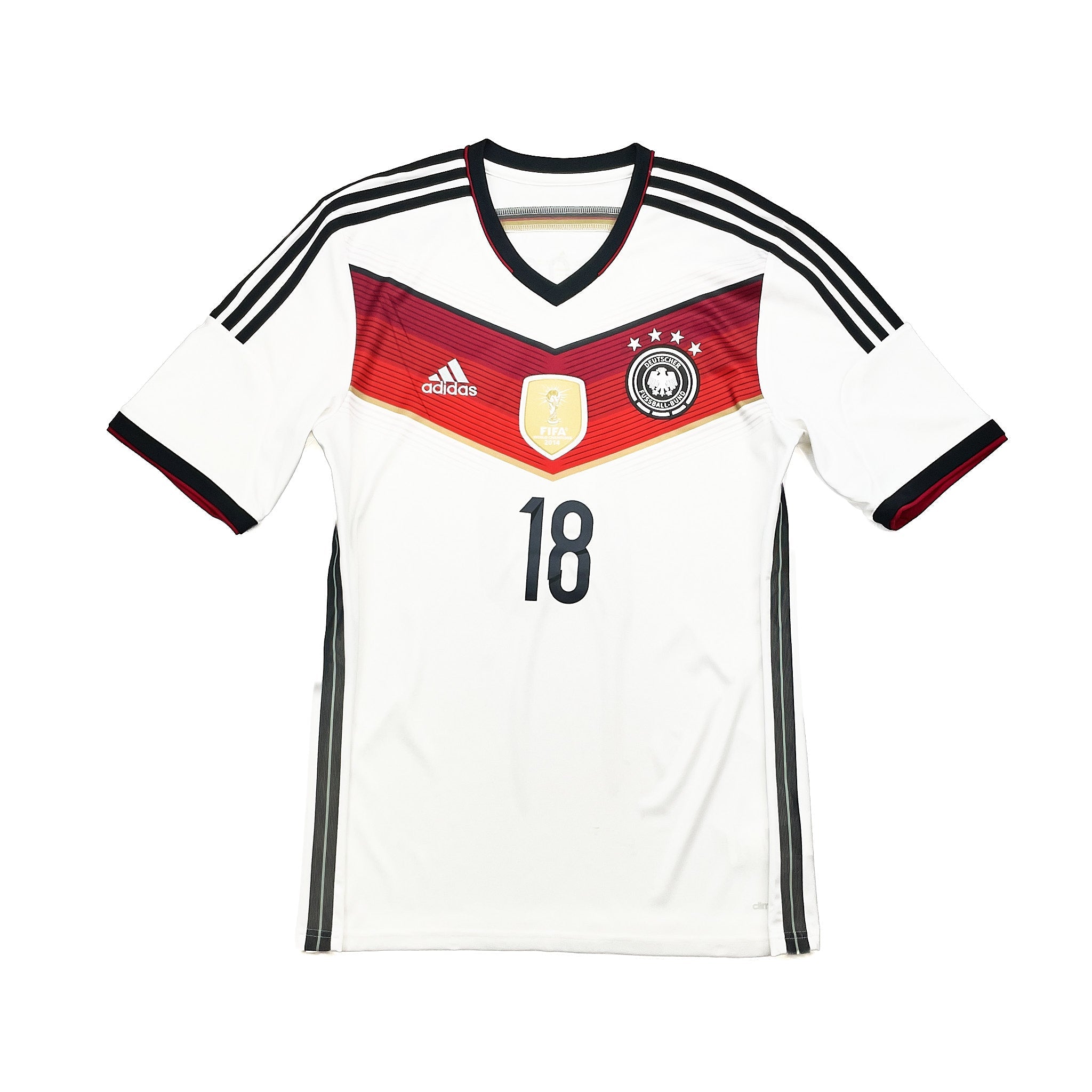 Buy 2014/15 Germany Kroos 18 Home Shirt (M) Adidas ~ Free worldwide shipping ~ Authentic Vintage Football Shirts from Cult Kits