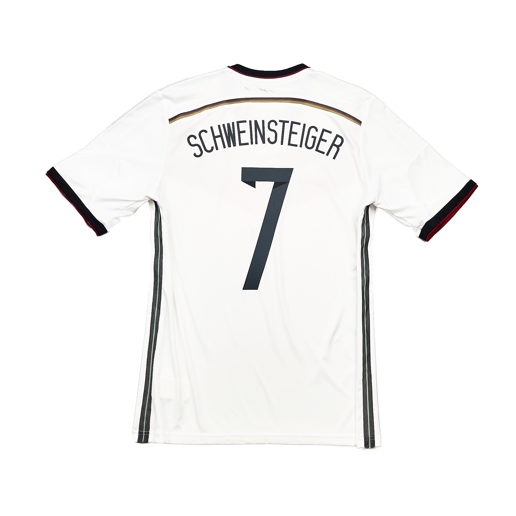 Buy 2014/15 Germany Schweinsteiger 7 Home Shirt (M) Adidas ~ Free worldwide shipping ~ Authentic Vintage Football Shirts from Cult Kits