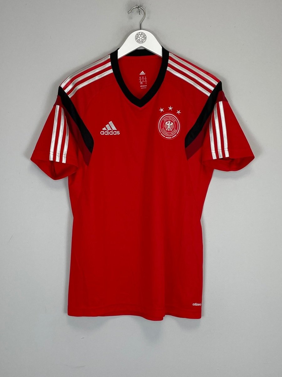 2014/15 GERMANY TRAINING SHIRT (M) ADIDAS - Cult Kits - Medium - Buy Vintage Football Shirts, Authentic Retro Football Shirts For Sale, Classic Football Shirts & Soccer Jersey