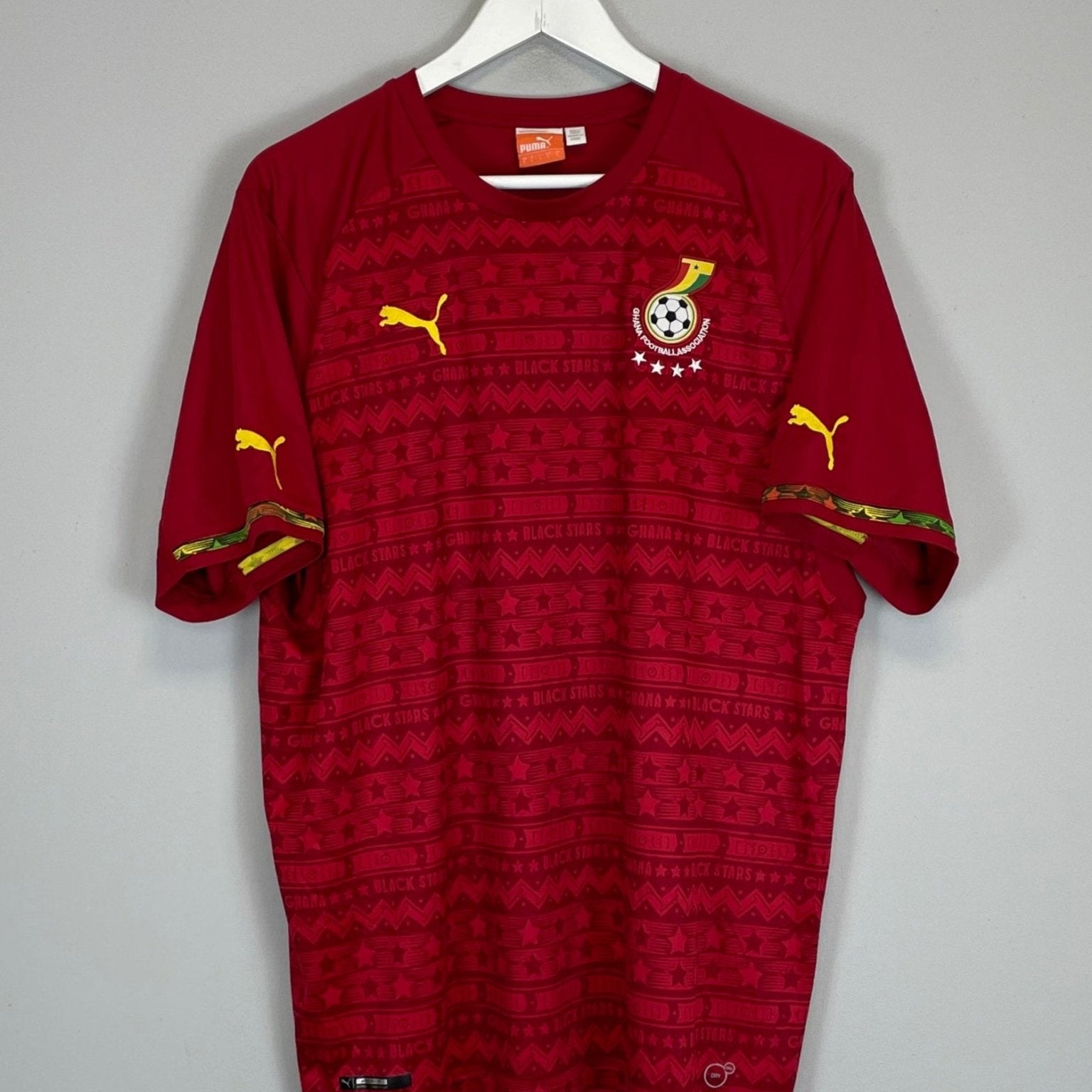 Shop 2014/15 GHANA AWAY SHIRT (L) PUMA, classic football shirts, vintage football shirts & retro soccer jerseys at Cult Kits