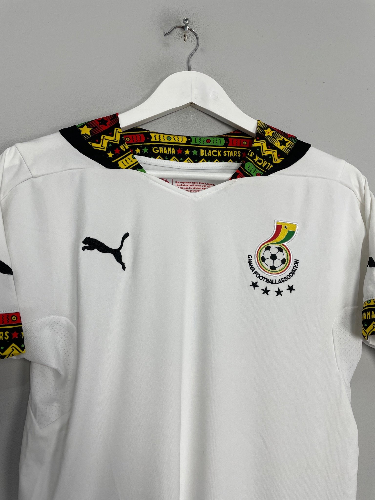 Shop 2014/15 GHANA HOME SHIRT (S) PUMA, classic football shirts, vintage football shirts & retro soccer jerseys at Cult Kits