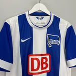Shop 2014/15 HERTHA BERLIN HOME SHIRT (L) NIKE, classic football shirts, vintage football shirts & retro soccer jerseys at Cult Kits
