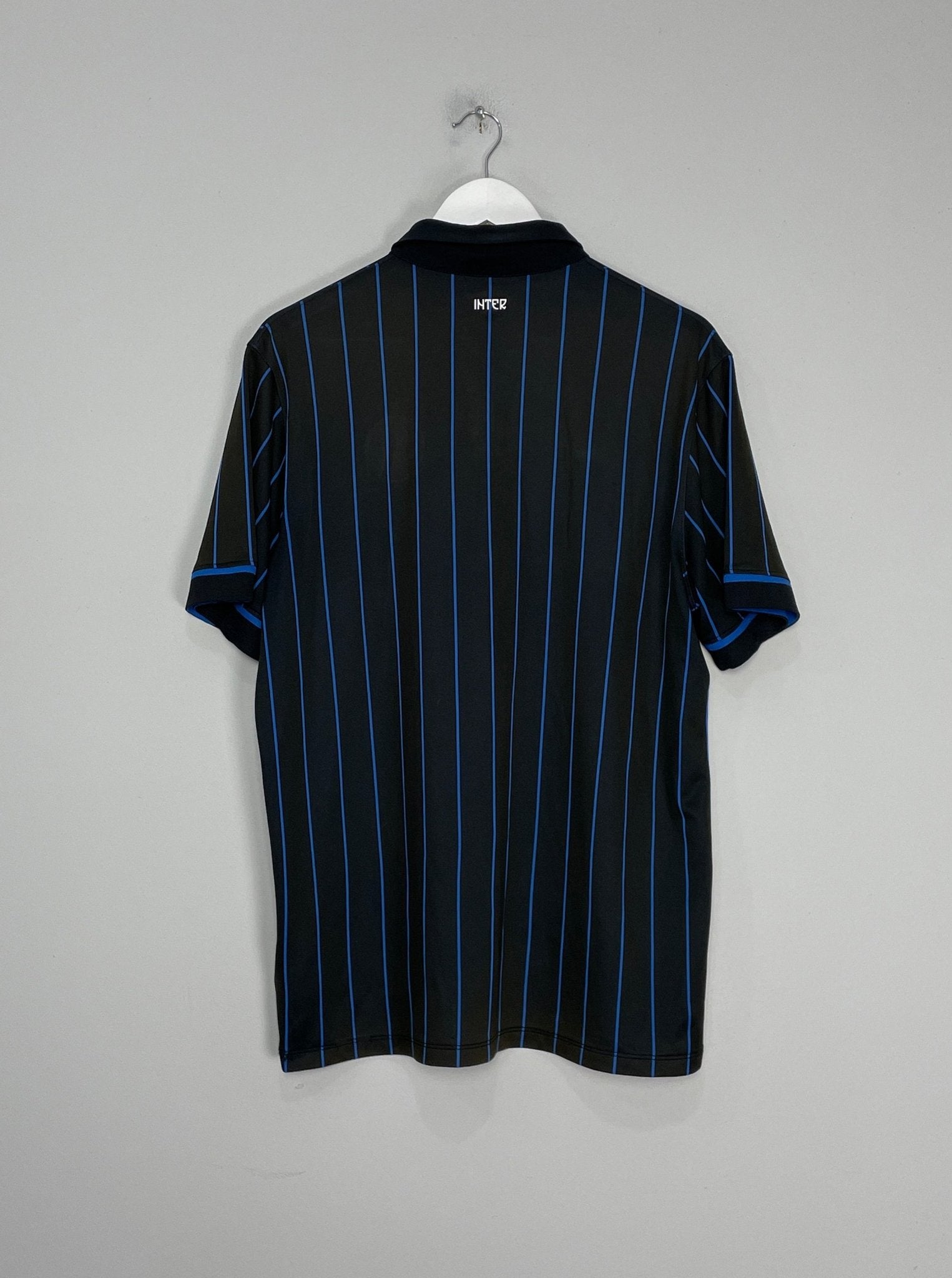 Shop 2014/15 INTER MILAN HOME SHIRT (L) NIKE, classic football shirts, vintage football shirts & retro soccer jerseys at Cult Kits