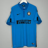 Shop 2014/15 INTER MILAN J.ZANETTI #4 THIRD SHIRT (L) NIKE, classic football shirts, vintage football shirts & retro soccer jerseys at Cult Kits