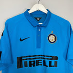 Shop 2014/15 INTER MILAN J.ZANETTI #4 THIRD SHIRT (L) NIKE, classic football shirts, vintage football shirts & retro soccer jerseys at Cult Kits