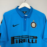 Shop 2014/15 INTER MILAN J.ZANETTI #4 THIRD SHIRT (L) NIKE, classic football shirts, vintage football shirts & retro soccer jerseys at Cult Kits