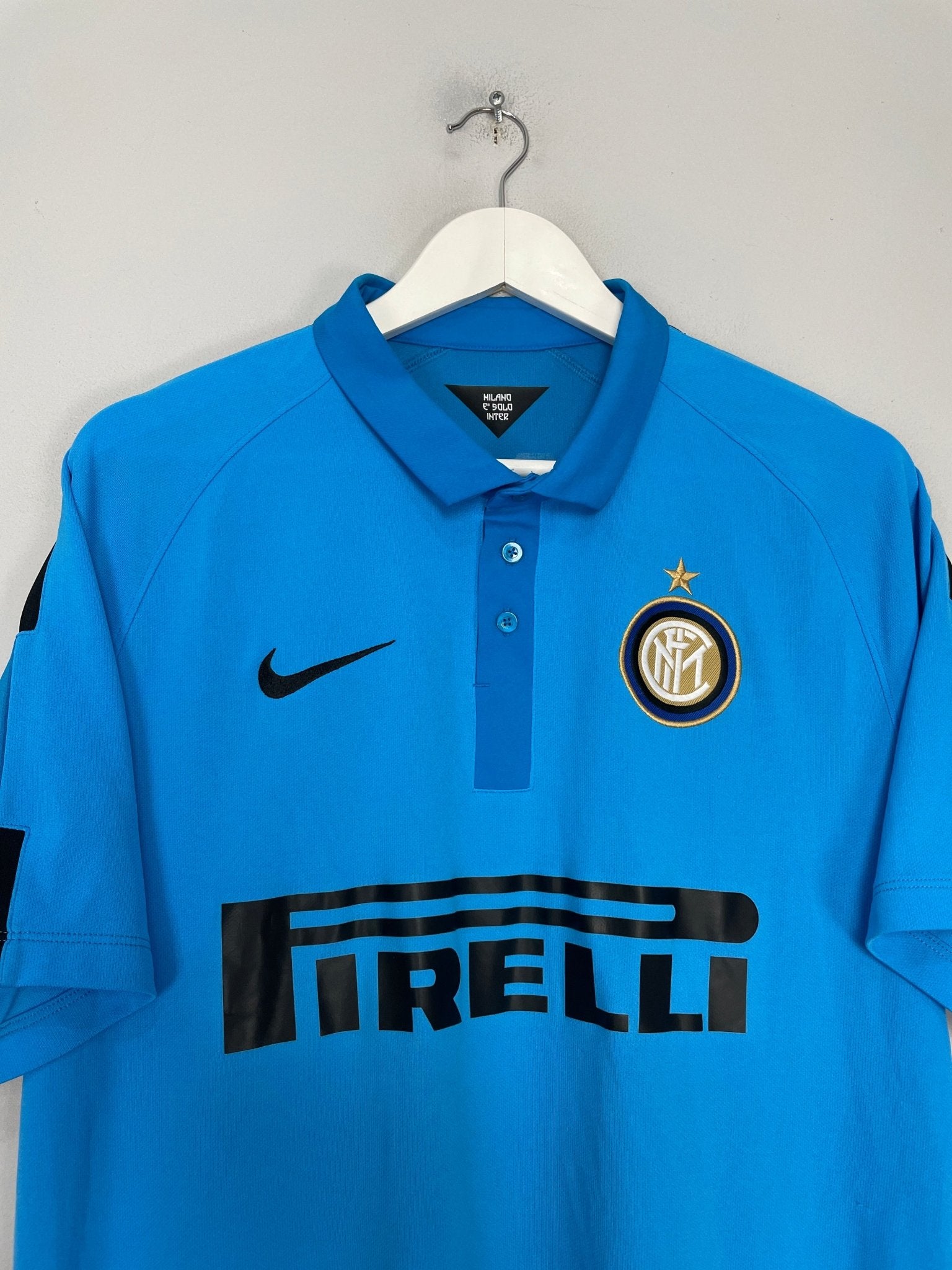 Shop 2014/15 INTER MILAN J.ZANETTI #4 THIRD SHIRT (L) NIKE, classic football shirts, vintage football shirts & retro soccer jerseys at Cult Kits