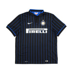 Buy 2014/15 Inter Milan Podolski 11 Home Shirt (XL) Nike ~ Free worldwide shipping ~ Authentic Vintage Football Shirts from Cult Kits
