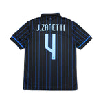 Buy 2014/15 Inter Milan Zanetti 4 Home Shirt (M) Nike ~ Free worldwide shipping ~ Authentic Vintage Football Shirts from Cult Kits