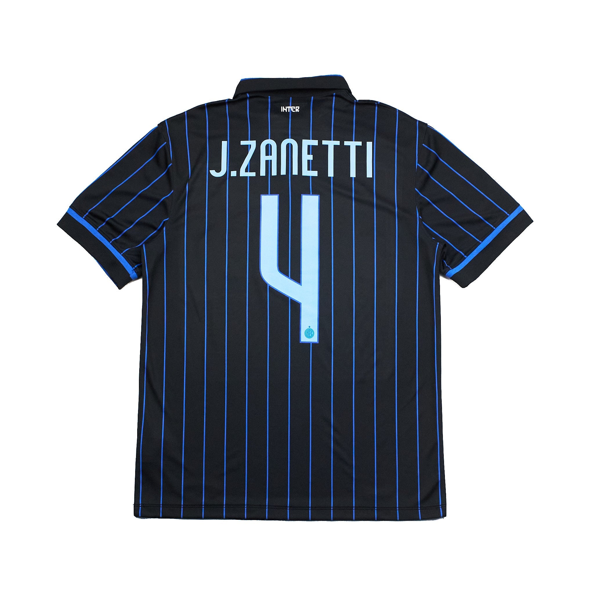 Buy 2014/15 Inter Milan Zanetti 4 Home Shirt (M) Nike ~ Free worldwide shipping ~ Authentic Vintage Football Shirts from Cult Kits