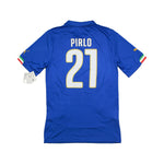 Buy 2014/15 Italy Pirlo 21 *Player Issue* Home Shirt (XL) Puma ~ Free worldwide shipping ~ Authentic Vintage Football Shirts from Cult Kits