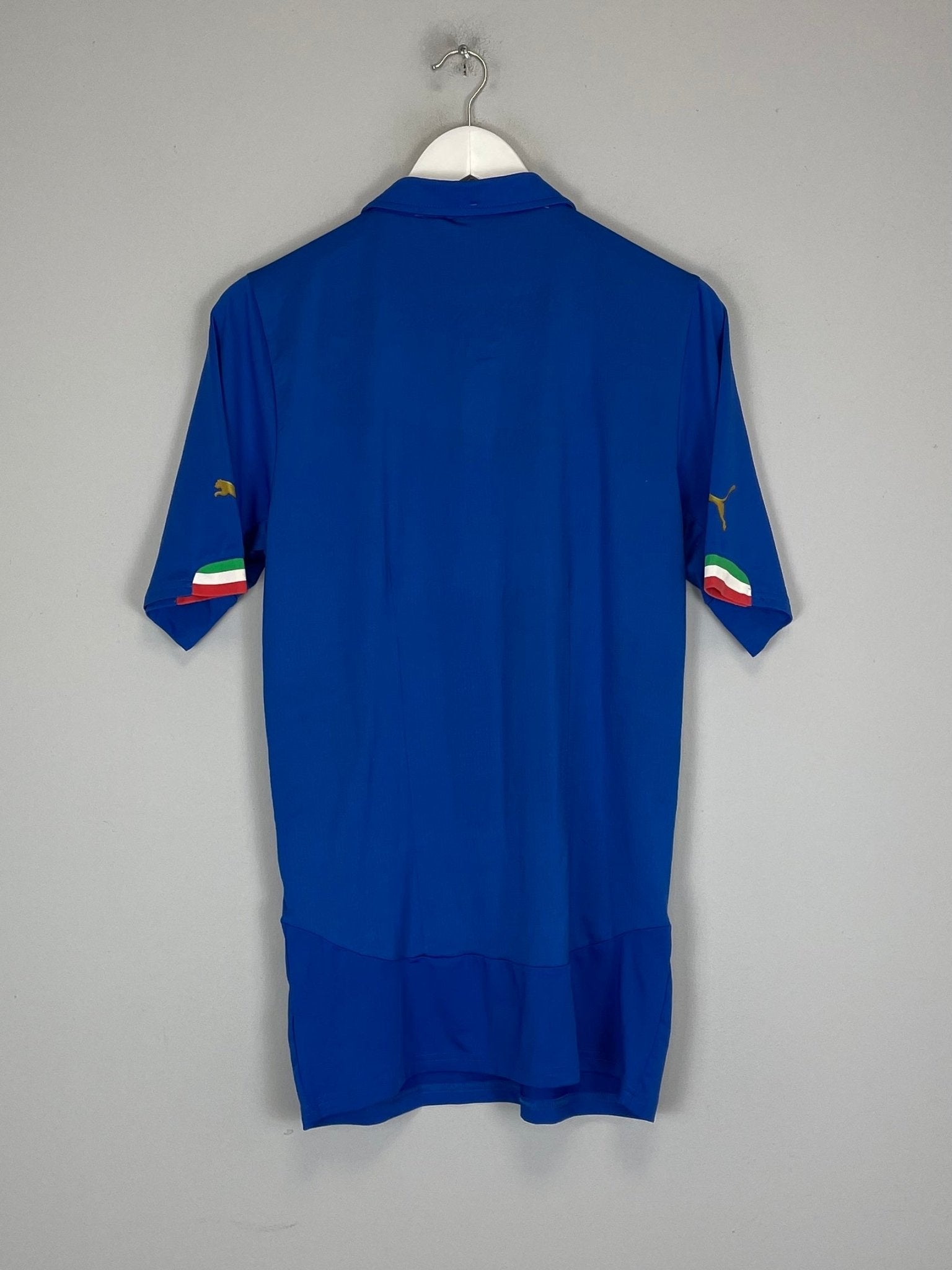 Shop 2014/15 ITALY *PLAYER ISSUE* HOME SHIRT (XL) PUMA, classic football shirts, vintage football shirts & retro soccer jerseys at Cult Kits