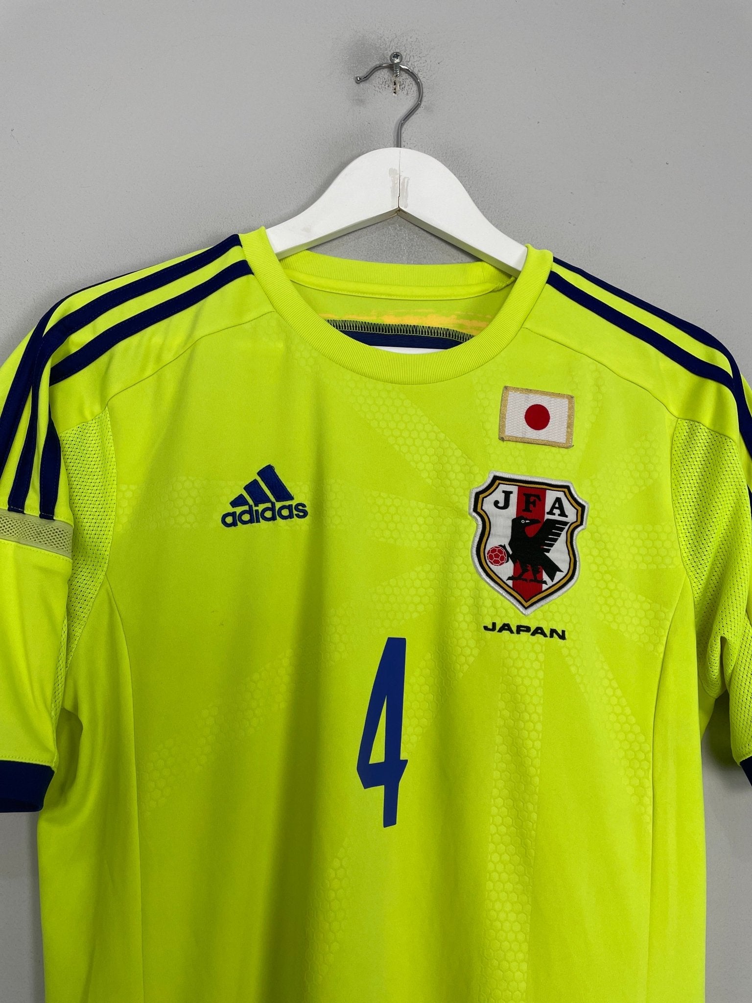 Shop 2014/15 JAPAN HONDA #4 AWAY SHIRT (S) ADIDAS, classic football shirts, vintage football shirts & retro soccer jerseys at Cult Kits