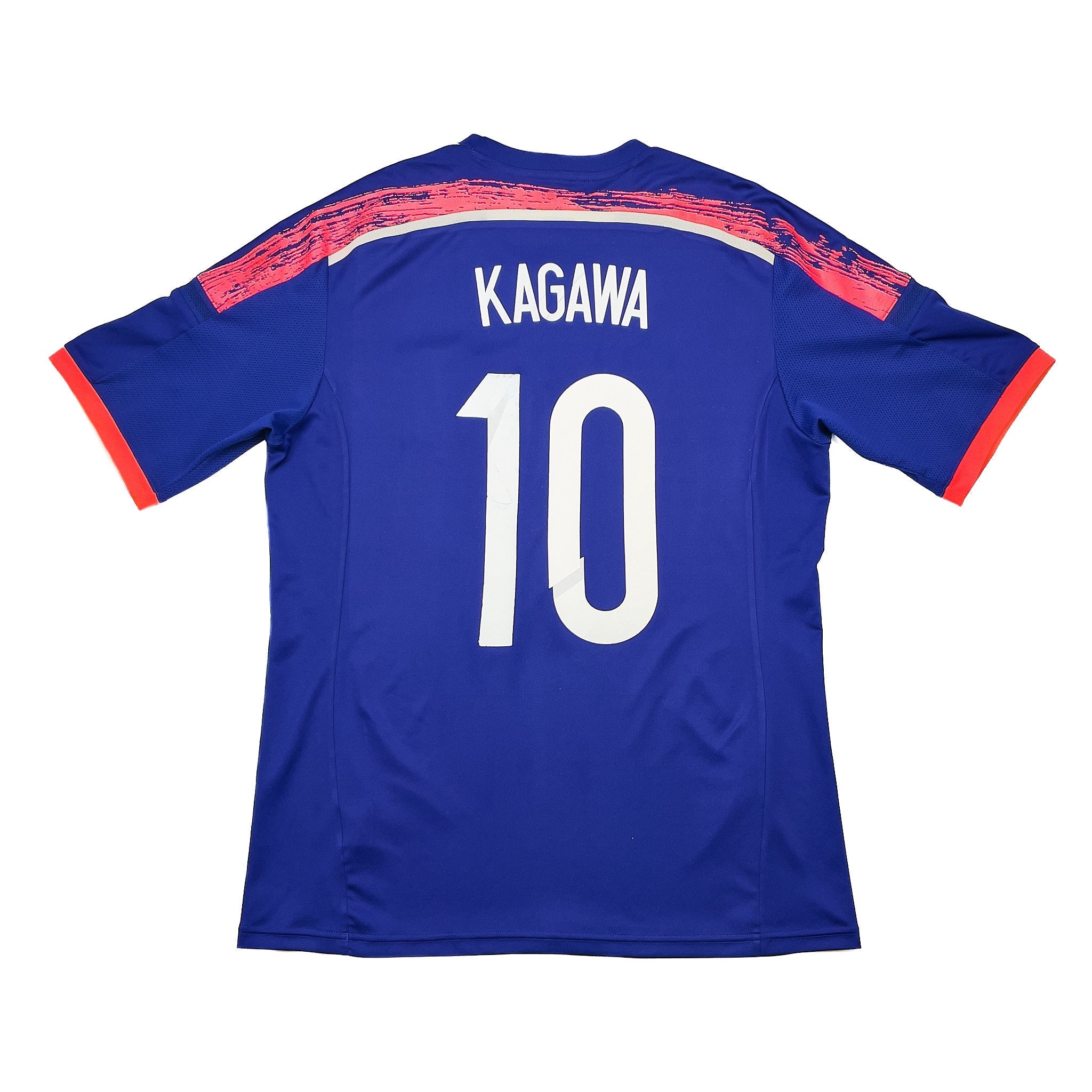 Buy 2014/15 Japan Kagawa 10 Home Shirt (M) Adidas ~ Free worldwide shipping ~ Authentic Vintage Football Shirts from Cult Kits