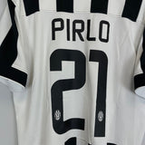 2014/15 JUVENTUS PIRLO 21 HOME SHIRT (L) NIKE - Cult Kits - Large - Buy Vintage Football Shirts, Authentic Retro Football Shirts For Sale, Classic Football Shirts & Soccer Jersey