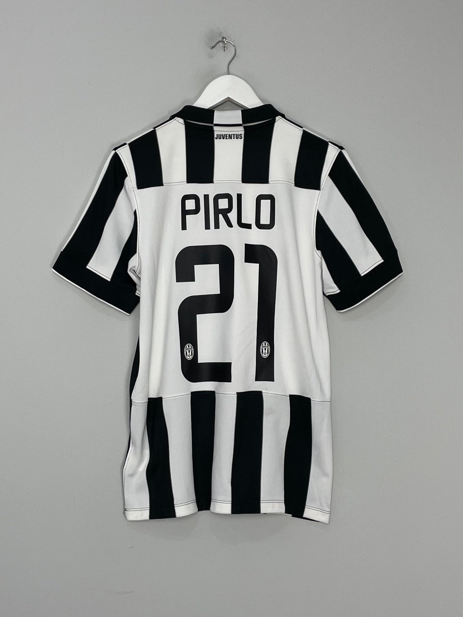 Shop 2014/15 JUVENTUS PIRLO #21 HOME SHIRT (S) NIKE, classic football shirts, vintage football shirts & retro soccer jerseys at Cult Kits