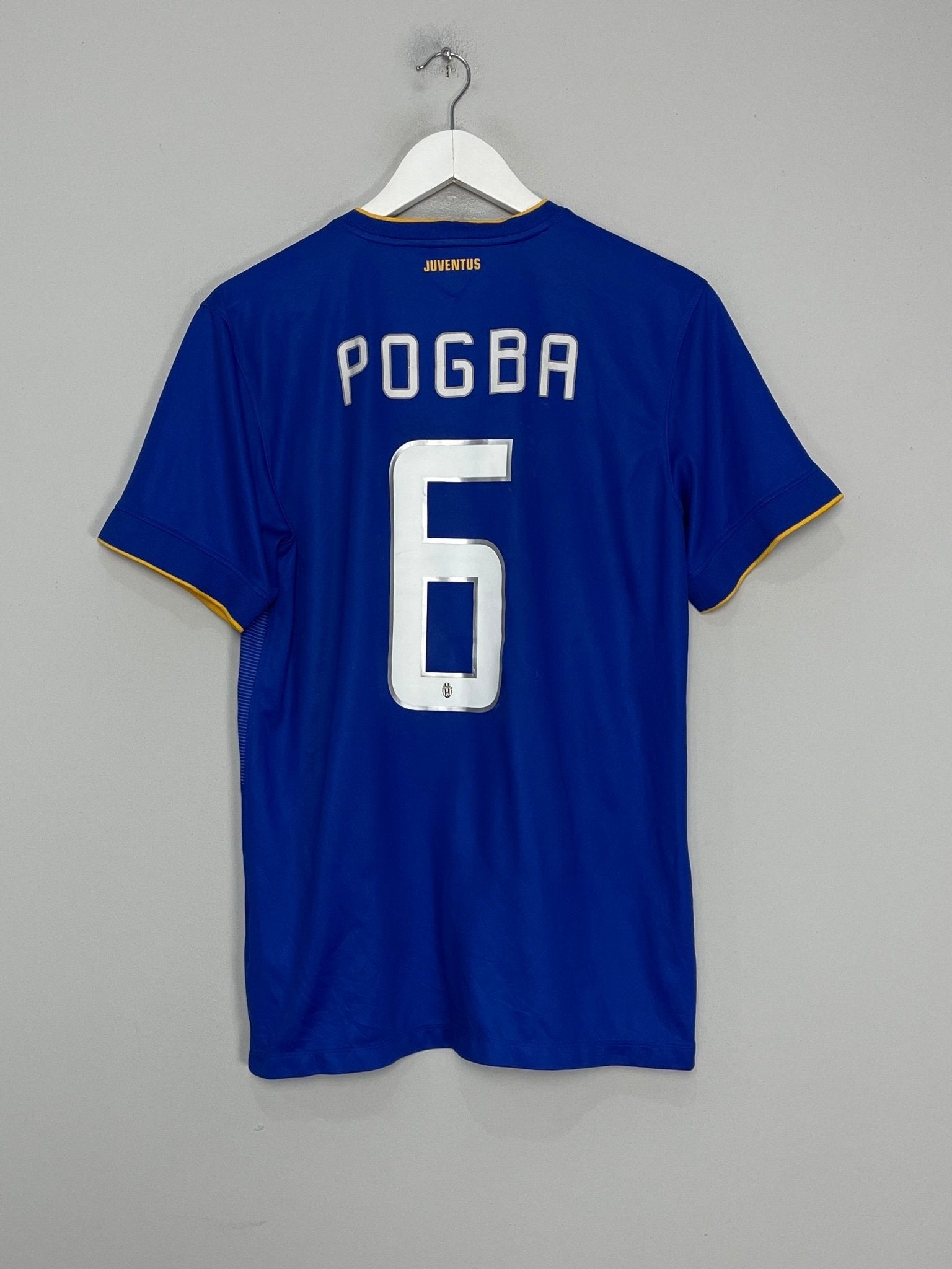 Shop 2014/15 JUVENTUS POGBA #6 AWAY SHIRT (M) NIKE, classic football shirts, vintage football shirts & retro soccer jerseys at Cult Kits