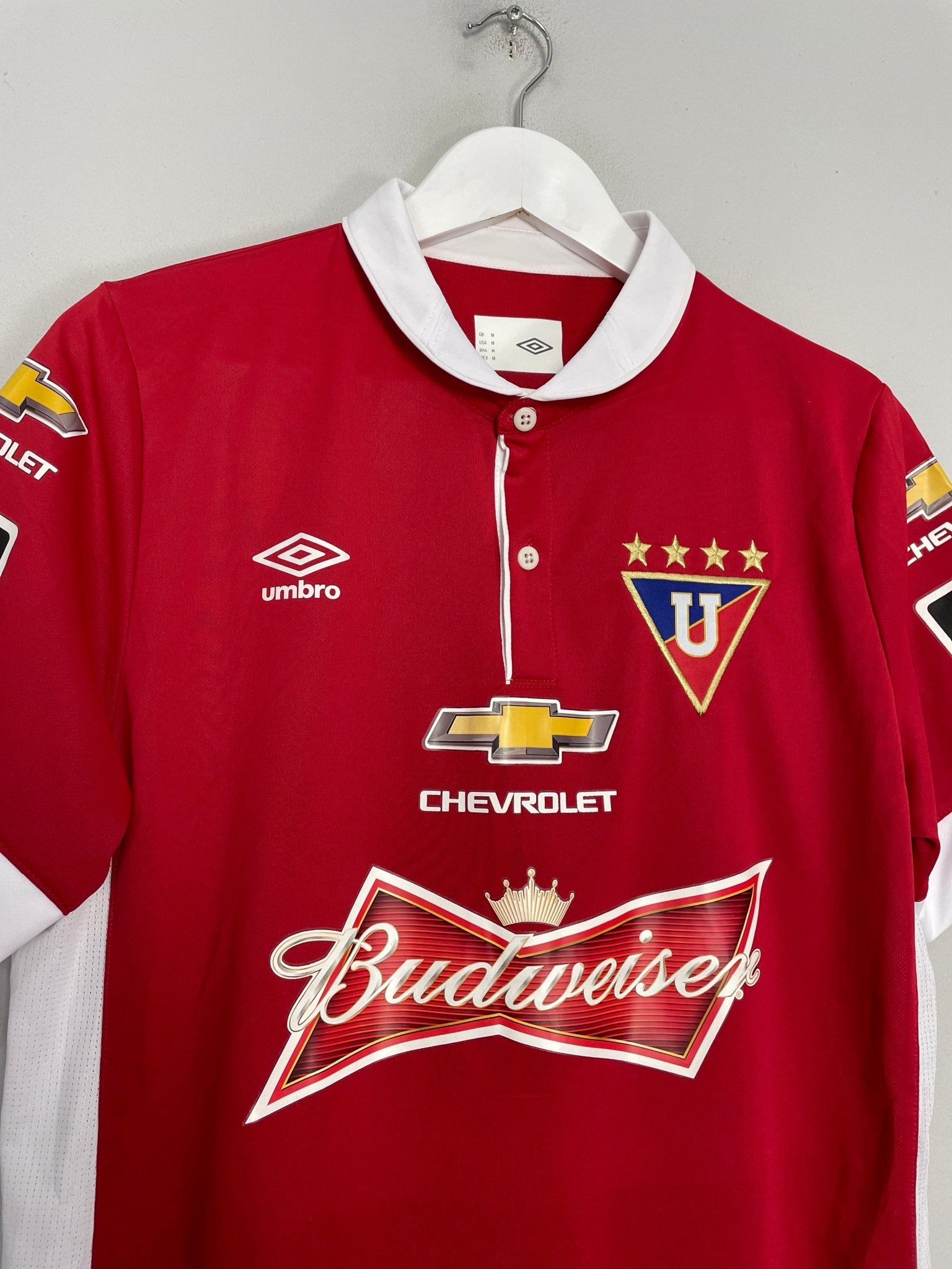 Shop 2014/15 LDU QUITO AWAY SHIRT (M) UMBRO, classic football shirts, vintage football shirts & retro soccer jerseys at Cult Kits