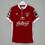 Shop 2014/15 LDU QUITO AWAY SHIRT (M) UMBRO, classic football shirts, vintage football shirts & retro soccer jerseys at Cult Kits