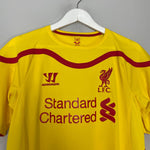 Shop 2014/15 LIVERPOOL BALOTELLI #45 AWAY SHIRT (M) WARRIOR, classic football shirts, vintage football shirts & retro soccer jerseys at Cult Kits