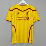 Shop 2014/15 LIVERPOOL BALOTELLI #45 AWAY SHIRT (M) WARRIOR, classic football shirts, vintage football shirts & retro soccer jerseys at Cult Kits