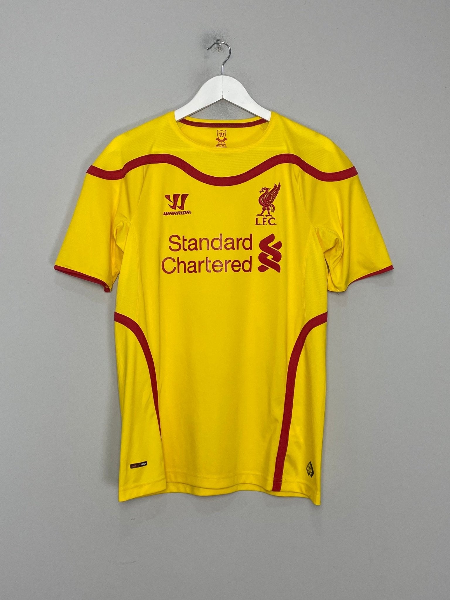 Shop 2014/15 LIVERPOOL BALOTELLI #45 AWAY SHIRT (M) WARRIOR, classic football shirts, vintage football shirts & retro soccer jerseys at Cult Kits