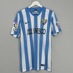 Shop 2014/15 MALAGA LUIS ALBERTO #22 HOME SHIRT (M) NIKE, classic football shirts, vintage football shirts & retro soccer jerseys at Cult Kits