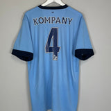 2014/15 MANCHESTER CITY KOMPANY 4 HOME SHIRT (XL) NIKE - Cult Kits - XL - Buy Vintage Football Shirts, Authentic Retro Football Shirts For Sale, Classic Football Shirts & Soccer Jersey
