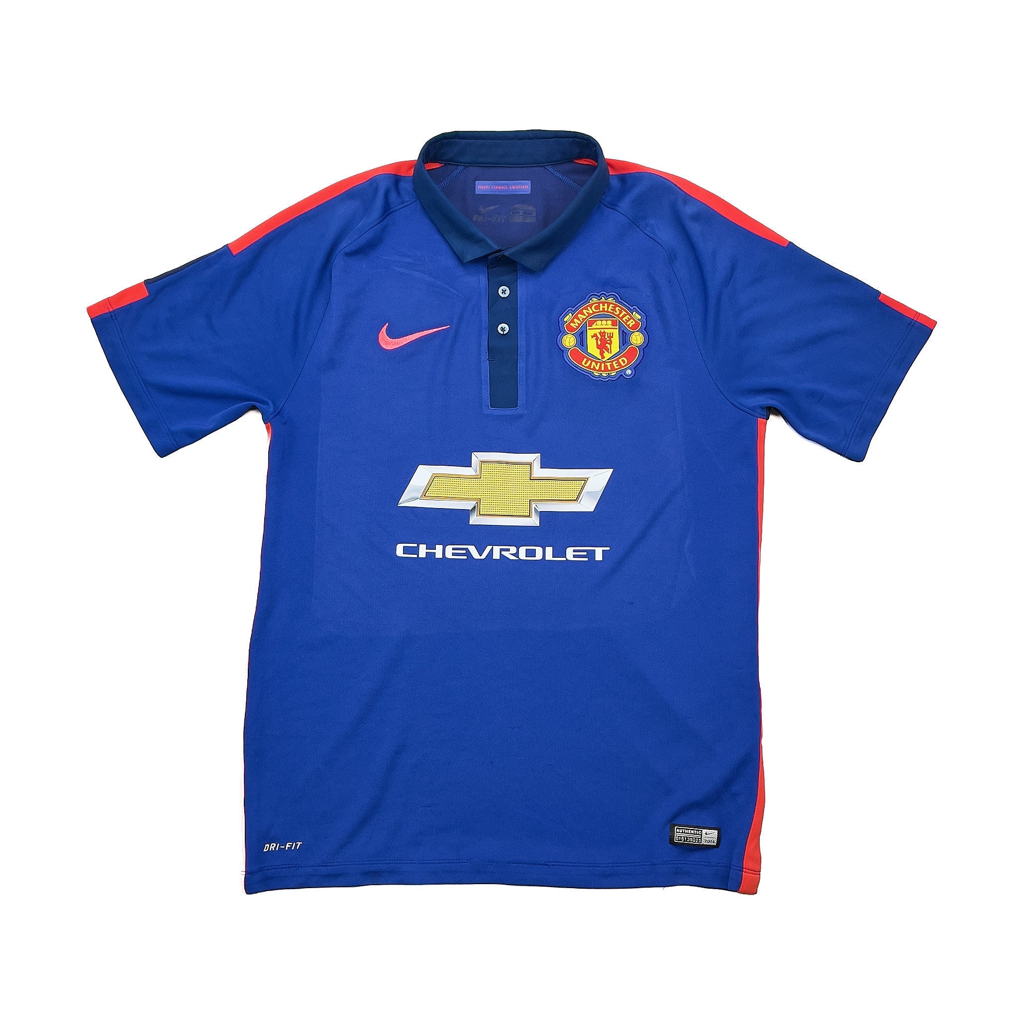 Buy 2014/15 Manchester United Di Maria 7 Away Shirt (M) Adidas ~ Free worldwide shipping available ~ Authentic Vintage Football Shirts from Cult Kits